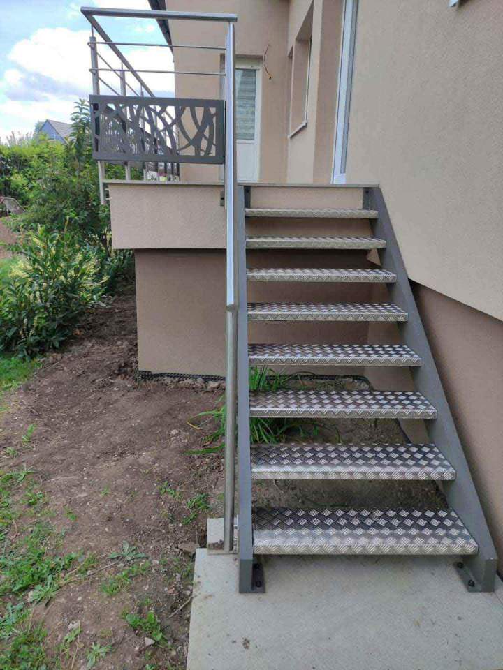 Installation escaliers Keskastel