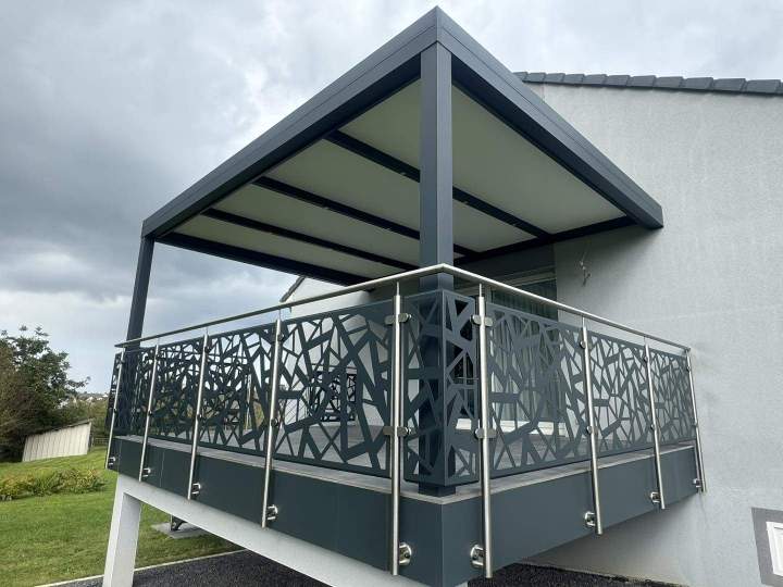 Aménagement abri-terrasse Keskastel