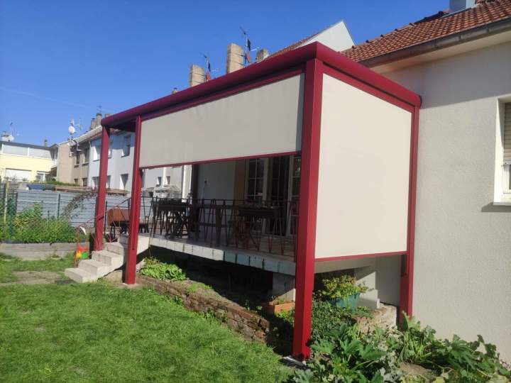 Pose de stores ZIP Keskastel