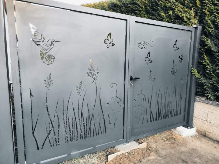 Installation portails Keskastel