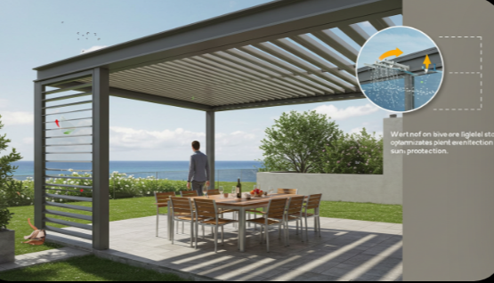 pergolas bioclimatiques